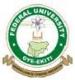 The Federal University, Oye-Ekiti logo